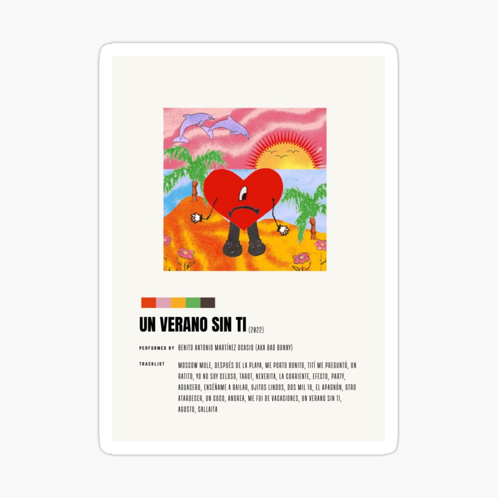 Un Verano Sin Ti by Bad Bunny iPhone Case