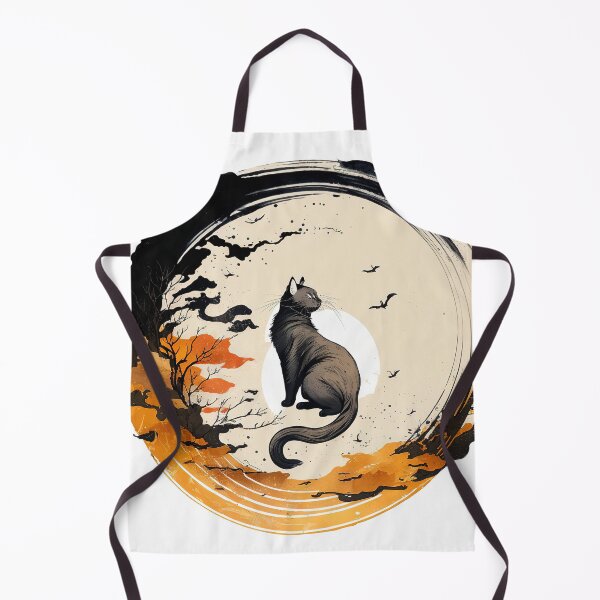 Item preview, Kuroi Neko Halloween Enso designed and sold by CalyCollab.