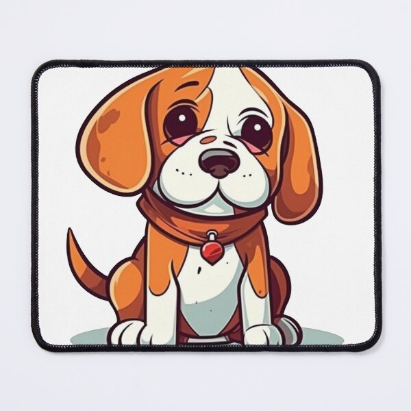Item preview, Beagle Buddy: Animated, Playful Cartoon Dog designed and sold by DooodleGod.
