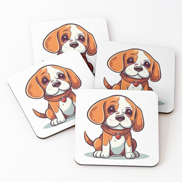 Item preview, Beagle Buddy: Animated, Playful Cartoon Dog designed and sold by DooodleGod.