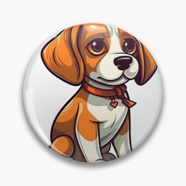 Item preview, PupCircle's Fun and Adorable Beagle Cartoon designed and sold by DooodleGod.
