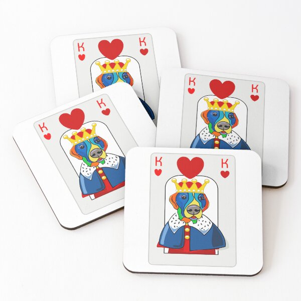 Item preview, King Of Hearts Dog Lover designed and sold by OCNau.