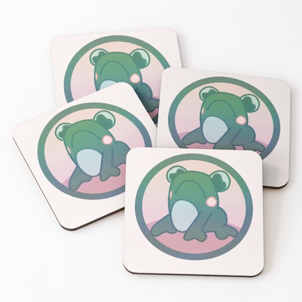 Item preview, Cute Sad Froggy In A Circle designed and sold by AldiazArt.