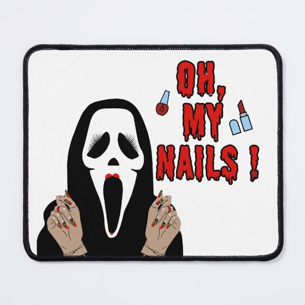 Item preview,  Ghostface Funny Scream Nails Horror Graffiti designed and sold by Designedbygigy.