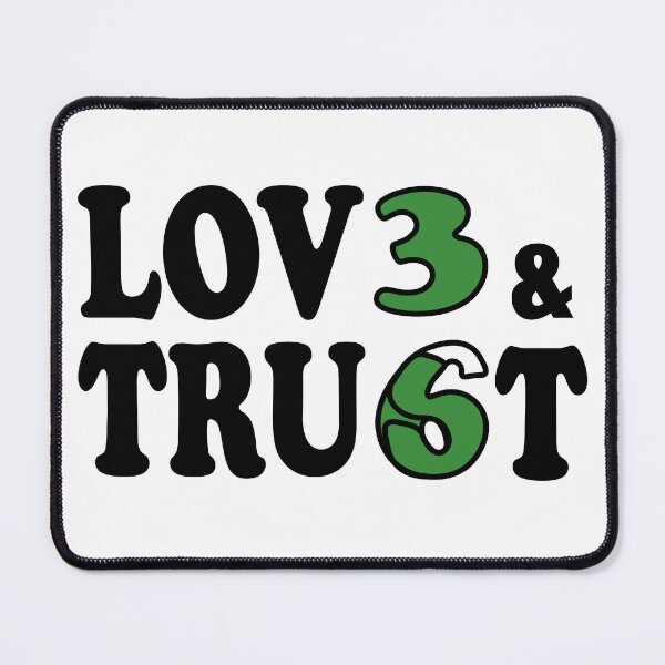 Item preview, Marcus Smart LOVE & TRUST designed and sold by RatTrapTees.