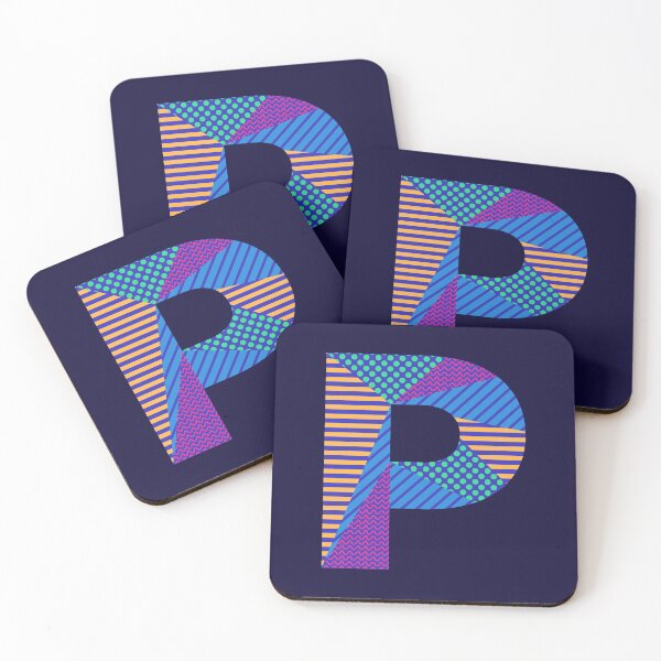 Item preview, Alphabet Letter P Screen Print Design designed and sold by ToluaPrints.