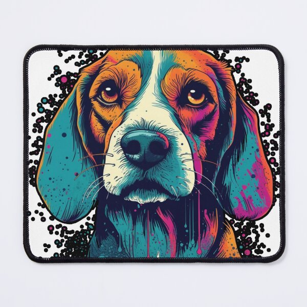 Item preview, Whimsical Canine Art: Perloved Design designed and sold by DooodleGod.