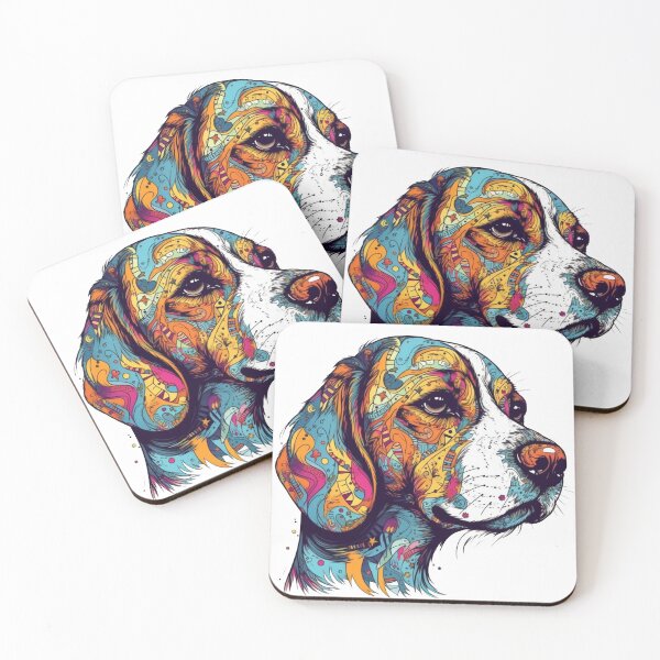 Item preview, Beagle Bliss - Cute & cute Digital Art for Beagle designed and sold by DooodleGod.
