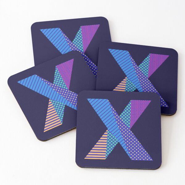 Item preview, Alphabet Letter X Screen Print Design designed and sold by ToluaPrints.