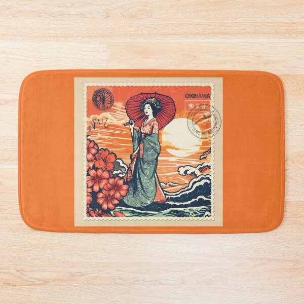 Item preview, Okinawa Geisha Mail Stamp designed and sold by Okinawa by Design.