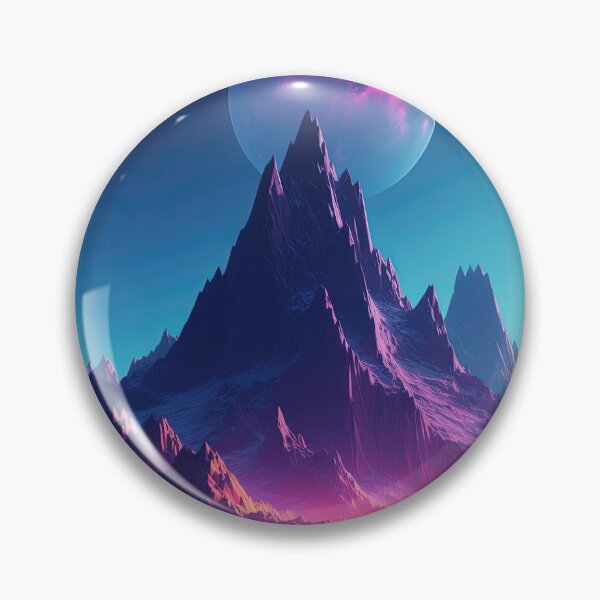 Item preview, Mountain Melodies: Synthwave Reflections by the Sea designed and sold by Mullet Monkey.