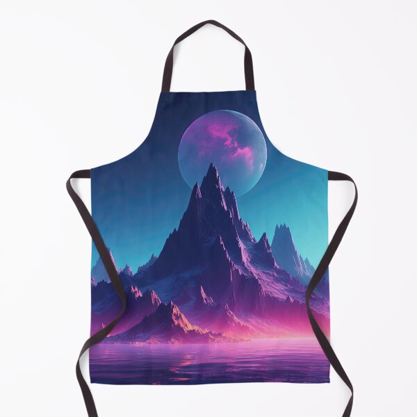 Item preview, Mountain Melodies: Synthwave Reflections by the Sea designed and sold by Mullet Monkey.