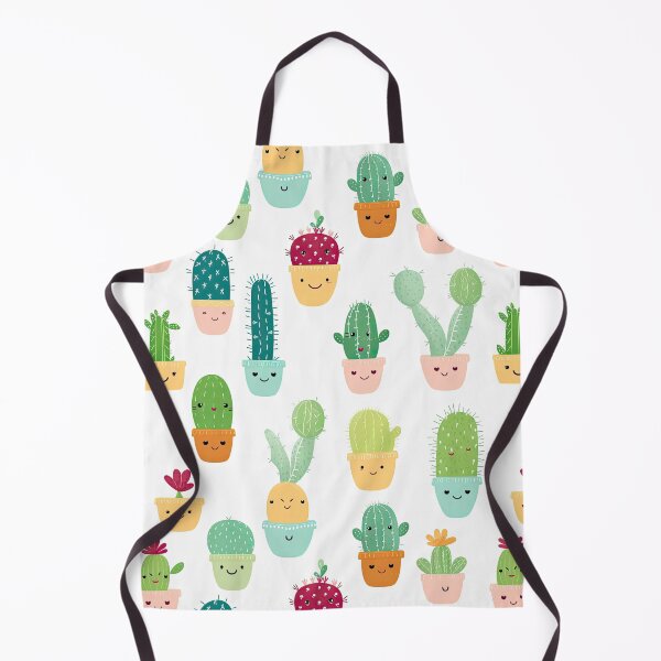 Item preview, Whimsical Oasis: Explore Our All-Over Cute Cacti with Faces Collection! designed and sold by ThePurpleMelon.