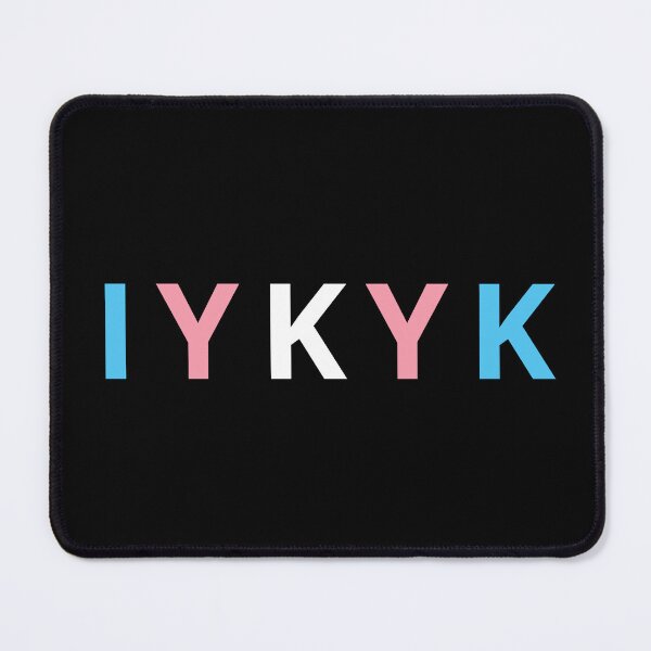 Item preview, If You Know You Know Trans IYKYK. Transgender Pride designed and sold by Subtle Pride Shop.