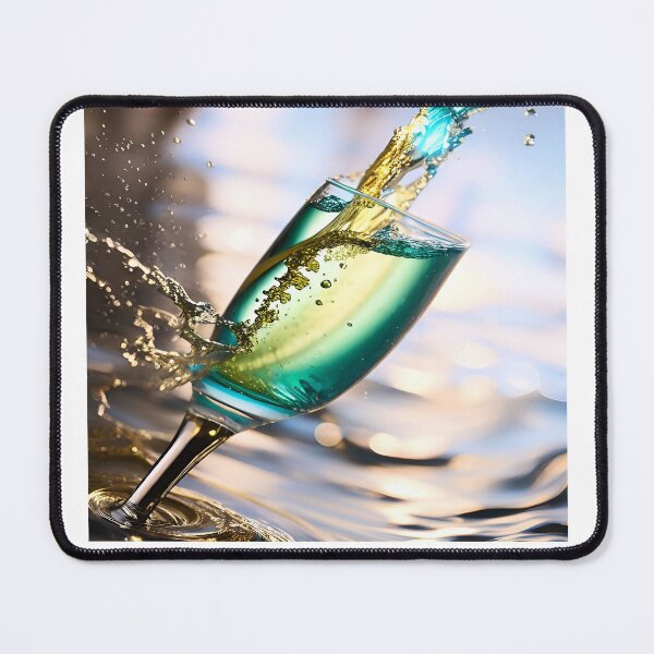 Item preview, Tilted Glass of Wine designed and sold by deniselynnimage.