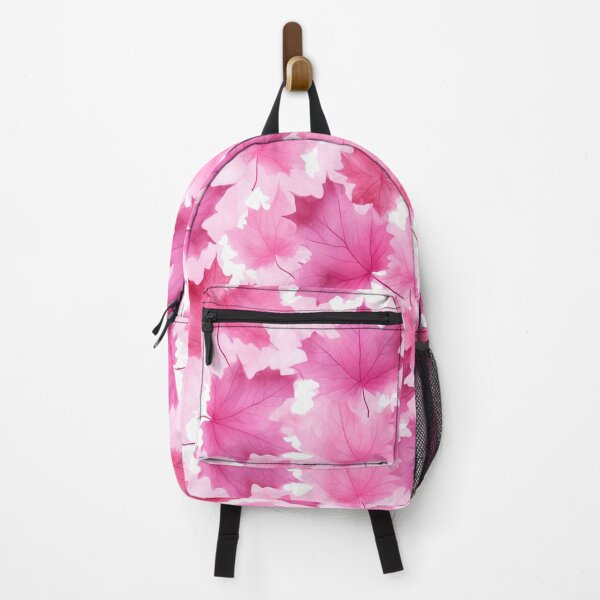 Item preview, Pink maple leaves art pattern #1 designed and sold by imagenia.