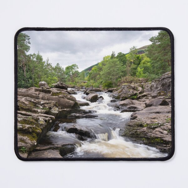 Item preview, The Falls of Dochart Waterfall in Scotland on a Stormy Day designed and sold by vryandesigns.