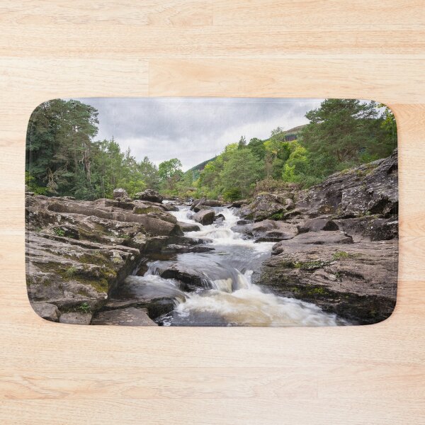 Item preview, The Falls of Dochart Waterfall in Scotland on a Stormy Day designed and sold by vryandesigns.