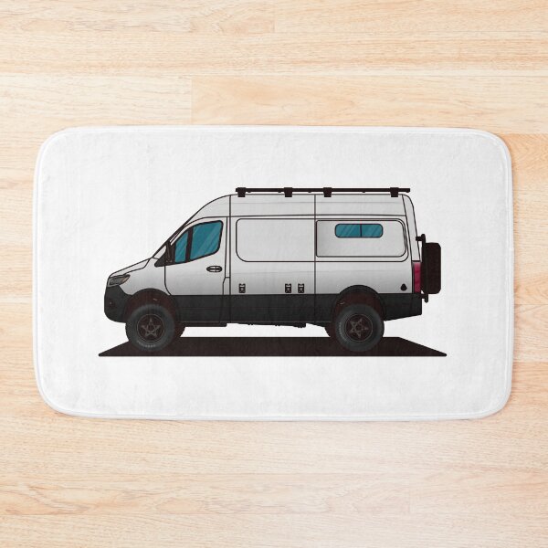 Item preview, Van Life Car white designed and sold by mapurito.