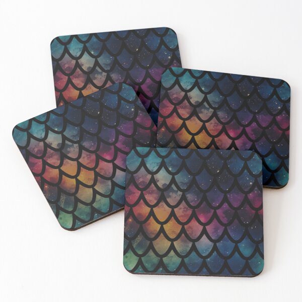 Item preview, Galaxy Dragon Scales designed and sold by FreakishlyGood.