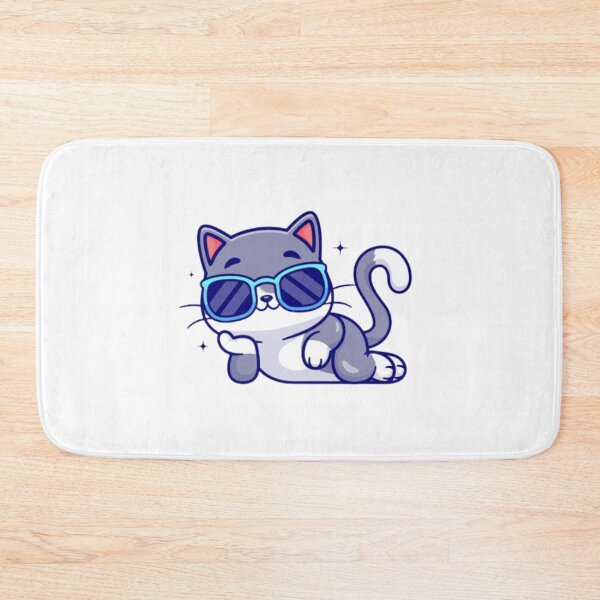 Item preview, CAT WITH GLASSES designed and sold by Inrru2018.