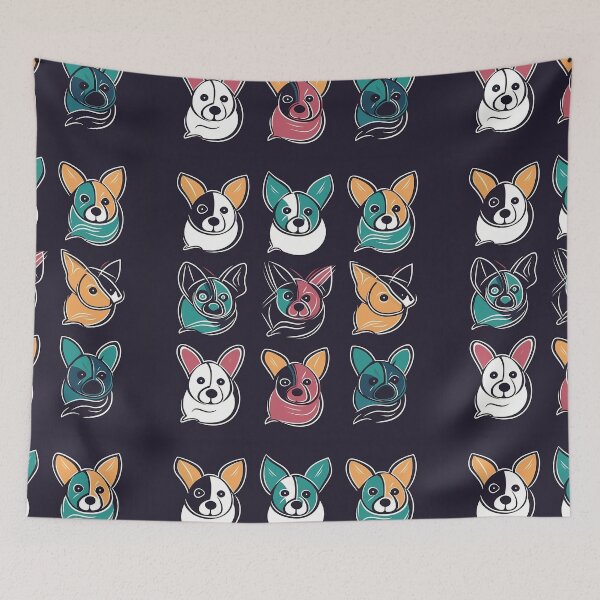Item preview, Dog Head Logo designed and sold by Kingkachurro.