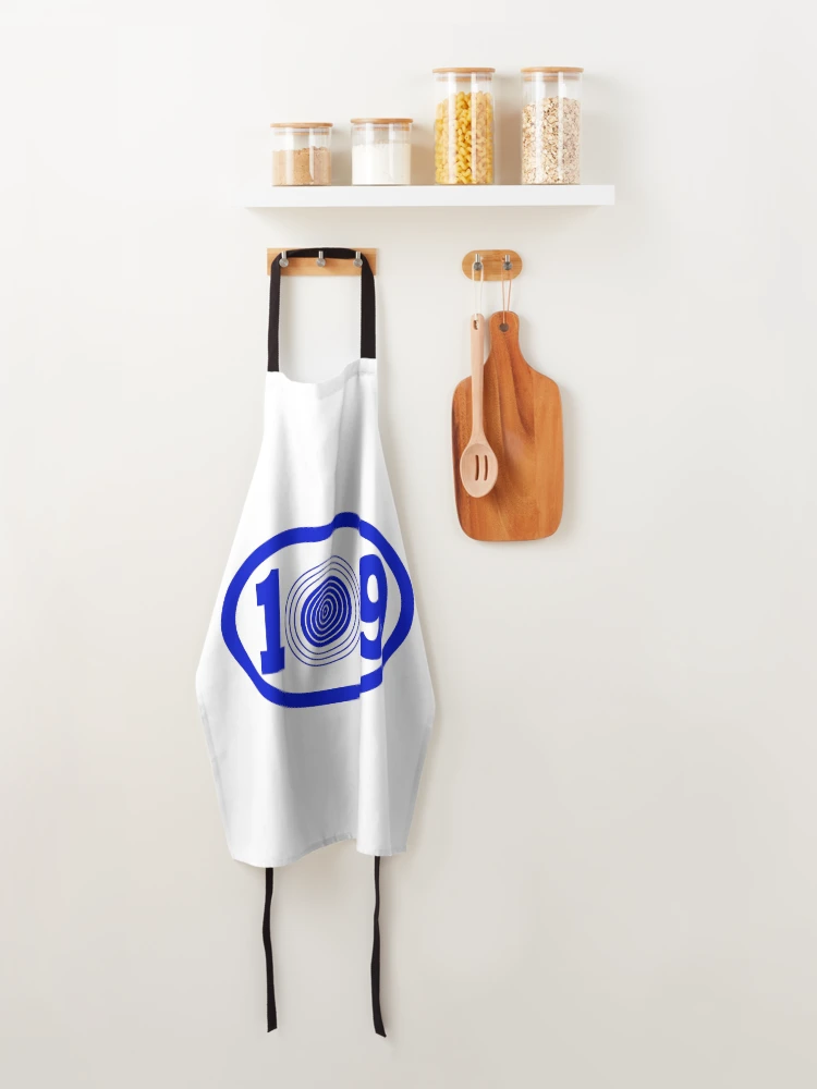 Thumbnail 4 of 6, Apron, 10.9 PERFECT SCORE IN AIR RIFLE BLUE designed and sold by RiloDesignCo13.