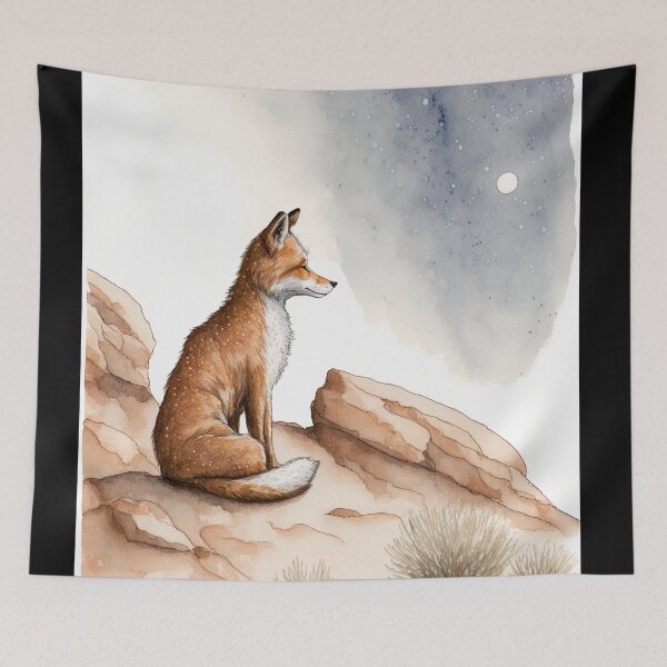 Item preview, cute fox designed and sold by ururuty.