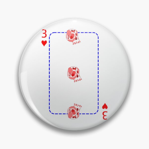 Item preview, 3 of hearts designed and sold by m-yoga-store.