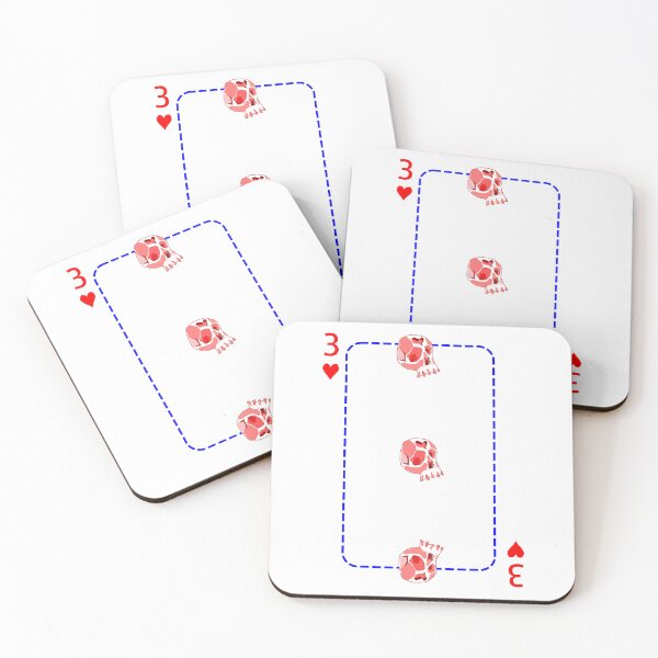 Item preview, 3 of hearts designed and sold by m-yoga-store.