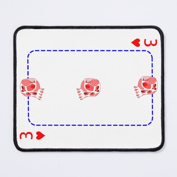 Item preview, 3 of hearts designed and sold by m-yoga-store.
