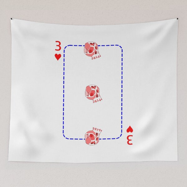 Item preview, 3 of hearts designed and sold by m-yoga-store.