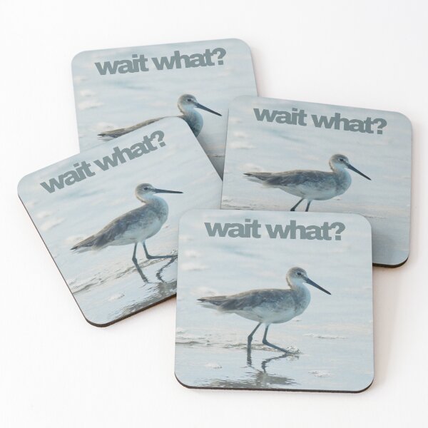 Item preview, Willet Bird Walking in the Waves (wait what?) designed and sold by thewaitwhatshop.