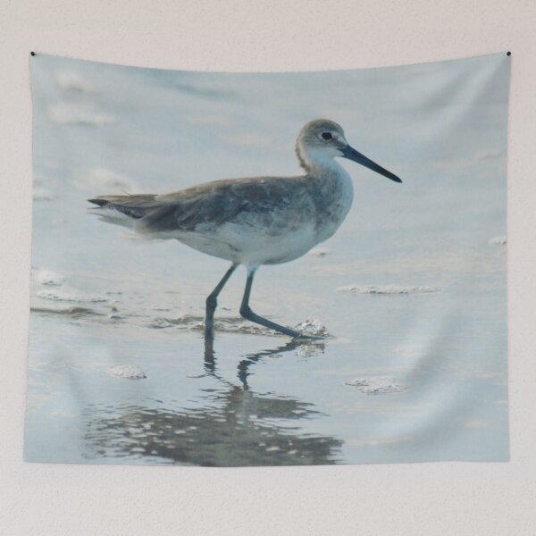 Item preview, Willet Bird Walking in the Waves (wait what?) designed and sold by thewaitwhatshop.