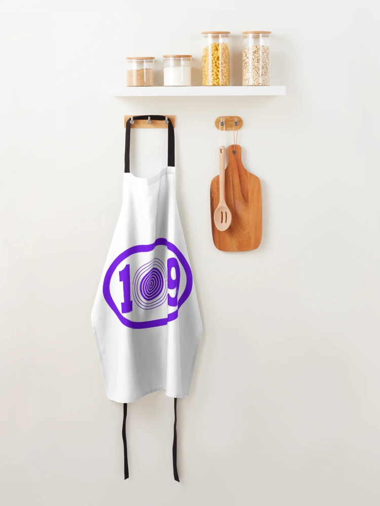 Thumbnail 4 of 6, Apron, 10.9 PERFECT SCORE IN AIR RIFLE PURPLE designed and sold by RiloDesignCo13.