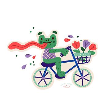 Frog bike basket on sale