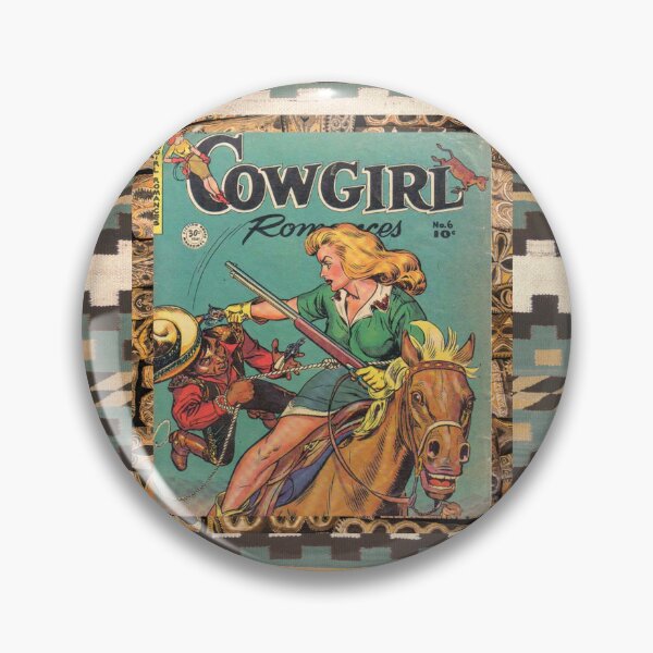 Item preview, Cowgirl Romances Vintage Comic Covers designed and sold by Rachelblee.