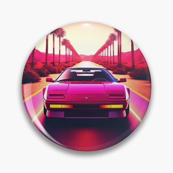 Item preview, Retro Racer: A Synthwave Cruise through Time designed and sold by Mullet Monkey.