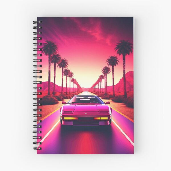 Item preview, Retro Racer: A Synthwave Cruise through Time designed and sold by Mullet Monkey.