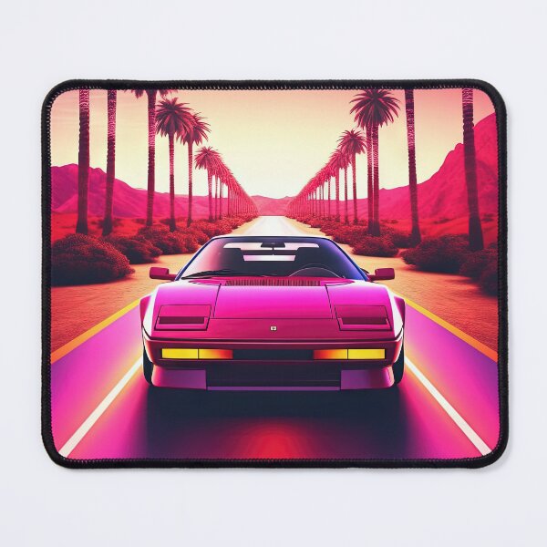 Item preview, Retro Racer: A Synthwave Cruise through Time designed and sold by Mullet Monkey.