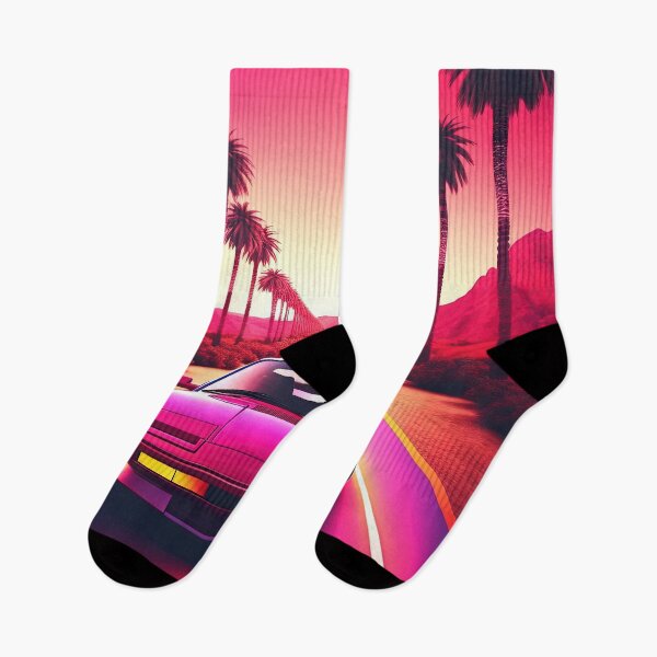 Item preview, Retro Racer: A Synthwave Cruise through Time designed and sold by Mullet Monkey.