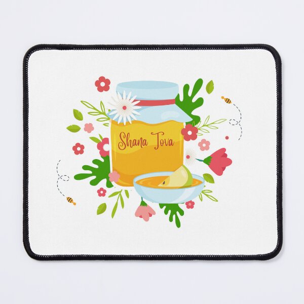 Item preview, Rosh Hashanah Honey Pot Greeting designed and sold by thekosherhub.