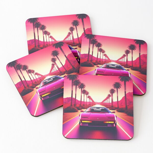Item preview, Retro Racer: A Synthwave Cruise through Time designed and sold by Mullet Monkey.