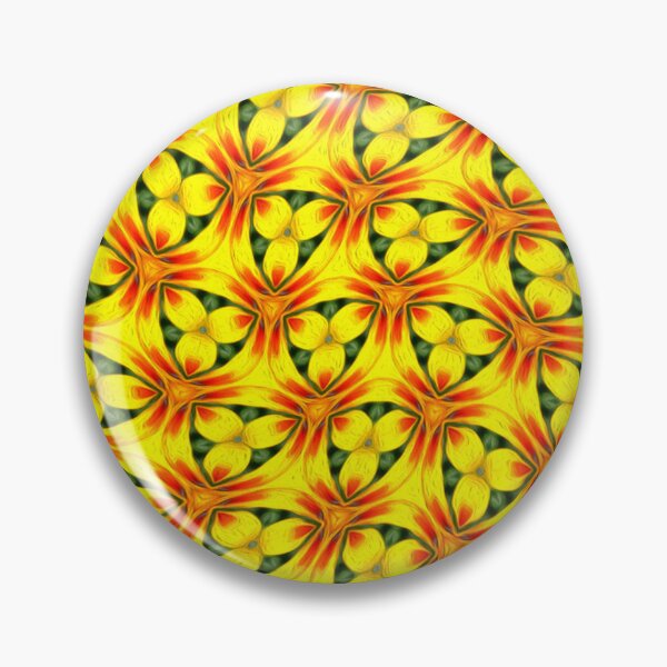 Item preview, Unique Yellow Flower designed and sold by Patternflower.