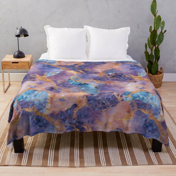Item preview, Purple Opal Galaxy Marble with Gold Texture, Seamless, Tiled designed and sold by 5dward.