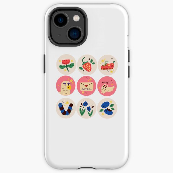 Red White and Blue Misc. Circular Cuties iPhone Tough Case