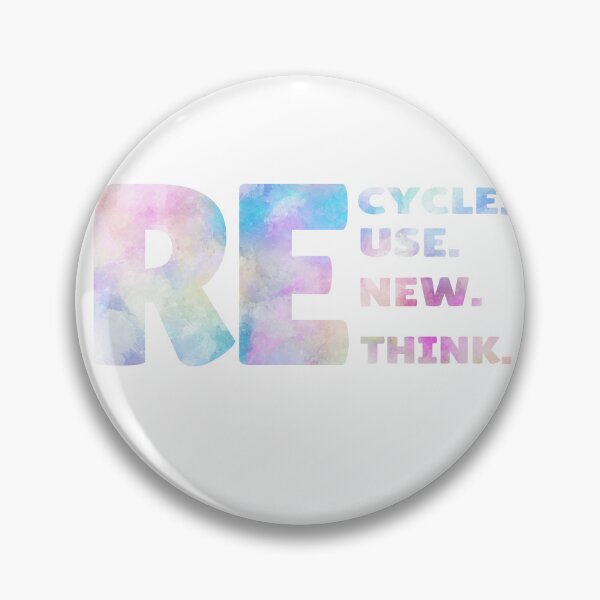 Item preview, RE CYCLE USE NEW THINK Classic T-Shirt designed and sold by joulay.