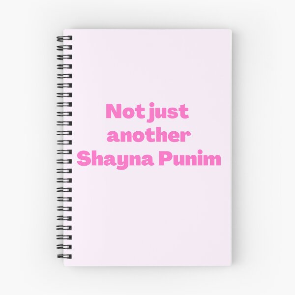 Item preview, Yiddish Not just another Shayna Punim pink designed and sold by NJGDesigns.
