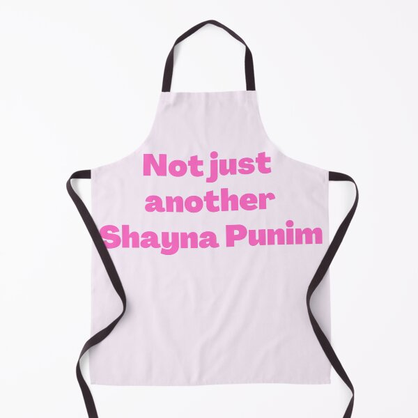 Item preview, Yiddish Not just another Shayna Punim pink designed and sold by NJGDesigns.