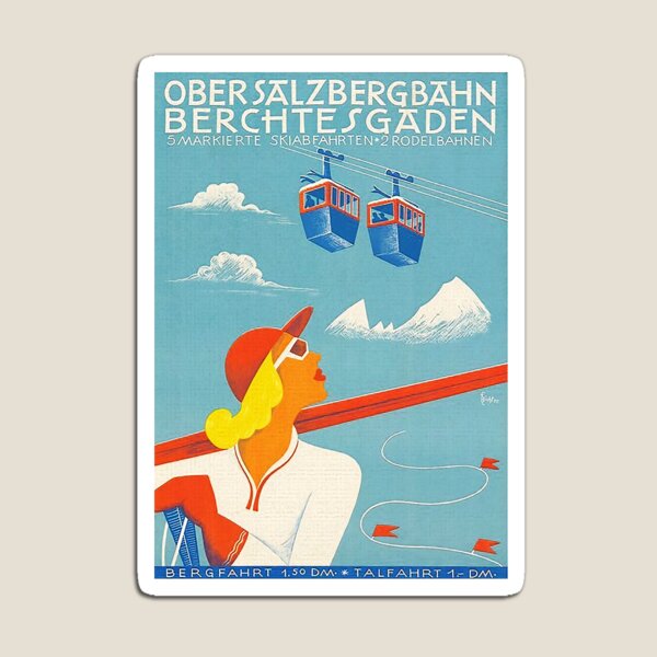 Artikel-Vorschau von Berchtesgadener Obersalzbergbahn Vintage, designt und verkauft von marcojagger.